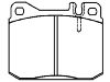 Bremsbelagsatz, Scheibenbremse Brake Pad Set:000 420 63 20