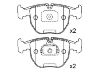 Bremsbelagsatz, Scheibenbremse Brake Pad Set:34 11 6 761 252