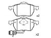 Pastillas de freno Brake Pad Set:4A0 698 151