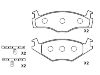 Bremsbelagsatz, Scheibenbremse Brake Pad Set:867 698 151