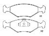 Plaquettes de frein Brake Pad Set:5 894 112