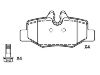 Pastillas de freno Brake Pad Set:001 421 10 10