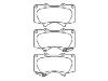 Bremsbelagsatz, Scheibenbremse Brake Pad Set:04465-35290