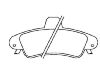 Bremsbelagsatz, Scheibenbremse Brake Pad Set:1 204 850