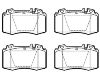 Bremsbelagsatz, Scheibenbremse Brake Pad Set:003 420 58 20