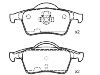 Bremsbelagsatz, Scheibenbremse Brake Pad Set:272 399