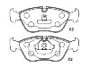 Bremsbelagsatz, Scheibenbremse Brake Pad Set:271 587