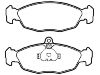 Bremsbelagsatz, Scheibenbremse Brake Pad Set:1605 810