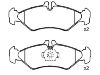 Plaquettes de frein Brake Pad Set:003 420 64 20