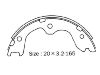 Zapata de freno Brake Shoe Set:NN2076