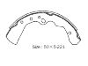 Kit machoire de frein Brake Shoe Set:41060-G3225