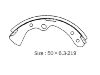 Brake Shoe Set Brake Shoe Set:41060-W9626