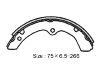 Zapata de freno Brake Shoe Set:NN4041