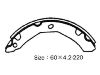 剎車(chē)蹄片 Brake Shoe Set:NN4042