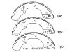 Kit machoire de frein Brake Shoe Set:NN4043