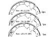 剎車(chē)蹄片 Brake Shoe Set:5-88455-003-0