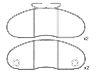 Brake Pad Set:631 420 00 20