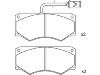 Bremsbelagsatz, Scheibenbremse Brake Pad Set:190 6040