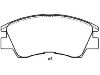 Bremsbelagsatz, Scheibenbremse Brake Pad Set:MR 162 522