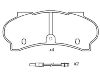 Plaquettes de frein Brake Pad Set:4250.30