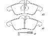 Pastillas de freno Brake Pad Set:004 420 55 20