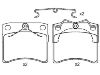 Brake Pad Set:701 698 151 F