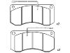 Plaquettes de frein Brake Pad Set:5000 297 808