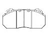 Bremsbelagsatz, Scheibenbremse Brake Pad Set:5001 831 161