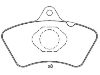 Plaquettes de frein Brake Pad Set:8 284 058 204