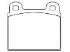 剎車片 Brake Pad Set:0060 713 601 00