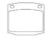 Plaquettes de frein Brake Pad Set:41060-G3425