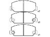 тормозная кладка Brake Pad Set:04491-20062