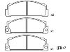 Brake Pad Set:4 296 669