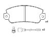 тормозная кладка Brake Pad Set:174 750 91