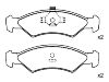 Bremsbelagsatz, Scheibenbremse Brake Pad Set:5 015 917