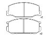 Bremsbelagsatz, Scheibenbremse Brake Pad Set:04465-27040