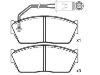 Plaquettes de frein Brake Pad Set:GBP90289