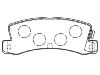 тормозная кладка Brake Pad Set:04465-32010