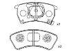 剎車片 Brake Pad Set:BG12-49-280