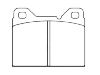 剎車片 Brake Pad Set:2 701 654