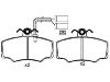 тормозная кладка Brake Pad Set:0060 765 018