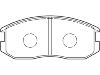 Bremsbelagsatz, Scheibenbremse Brake Pad Set:MB699464