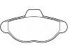 Plaquettes de frein Brake Pad Set:4 656 573-3