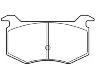 Bremsbelagsatz, Scheibenbremse Brake Pad Set:180942