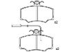 Brake Pad Set:180945