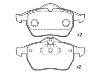 Pastillas de freno Brake Pad Set:16 05 036