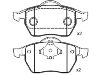 剎車(chē)片 Brake Pad Set:8D0 698 151 A