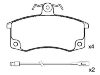 Plaquettes de frein Brake Pad Set:2108-350 1080