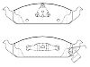 Plaquettes de frein Brake Pad Set:4 728 240