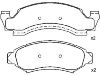 Brake Pad Set:D6TZ-2001-D